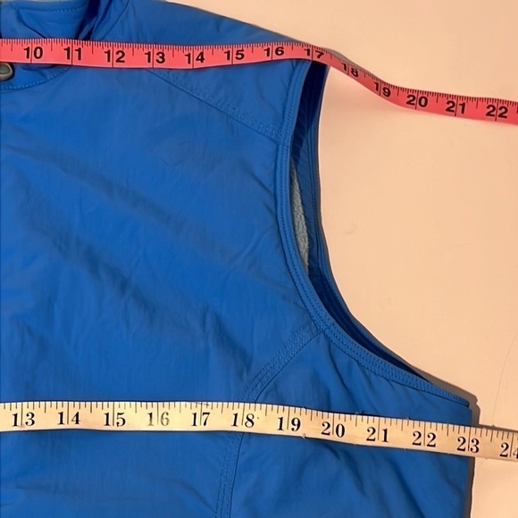 L.L.Bean Womens Fleeced Winter Ski Vest Nylon Shell Size XL - Picture 7 of 10